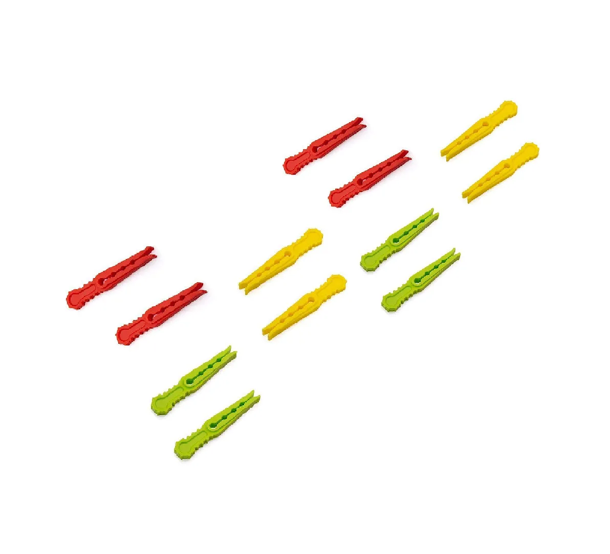 0335 Multipurpose Plastic Cloth Hanging Pegs / Clips - 36 pcs