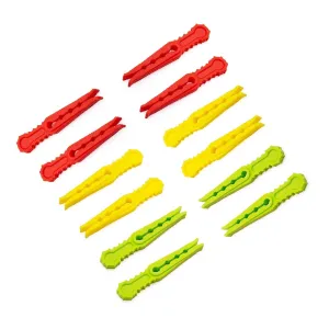 0335 Multipurpose Plastic Cloth Hanging Pegs / Clips - 36 pcs