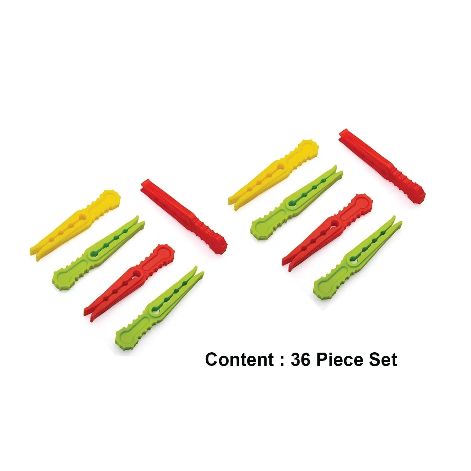 0335 Multipurpose Plastic Cloth Hanging Pegs / Clips - 36 pcs