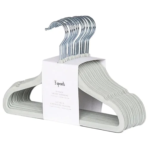 3 Sprouts Baby Velvet Hangers
