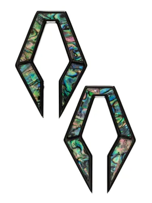 Abalone Inlay Pincher Steel Hangers