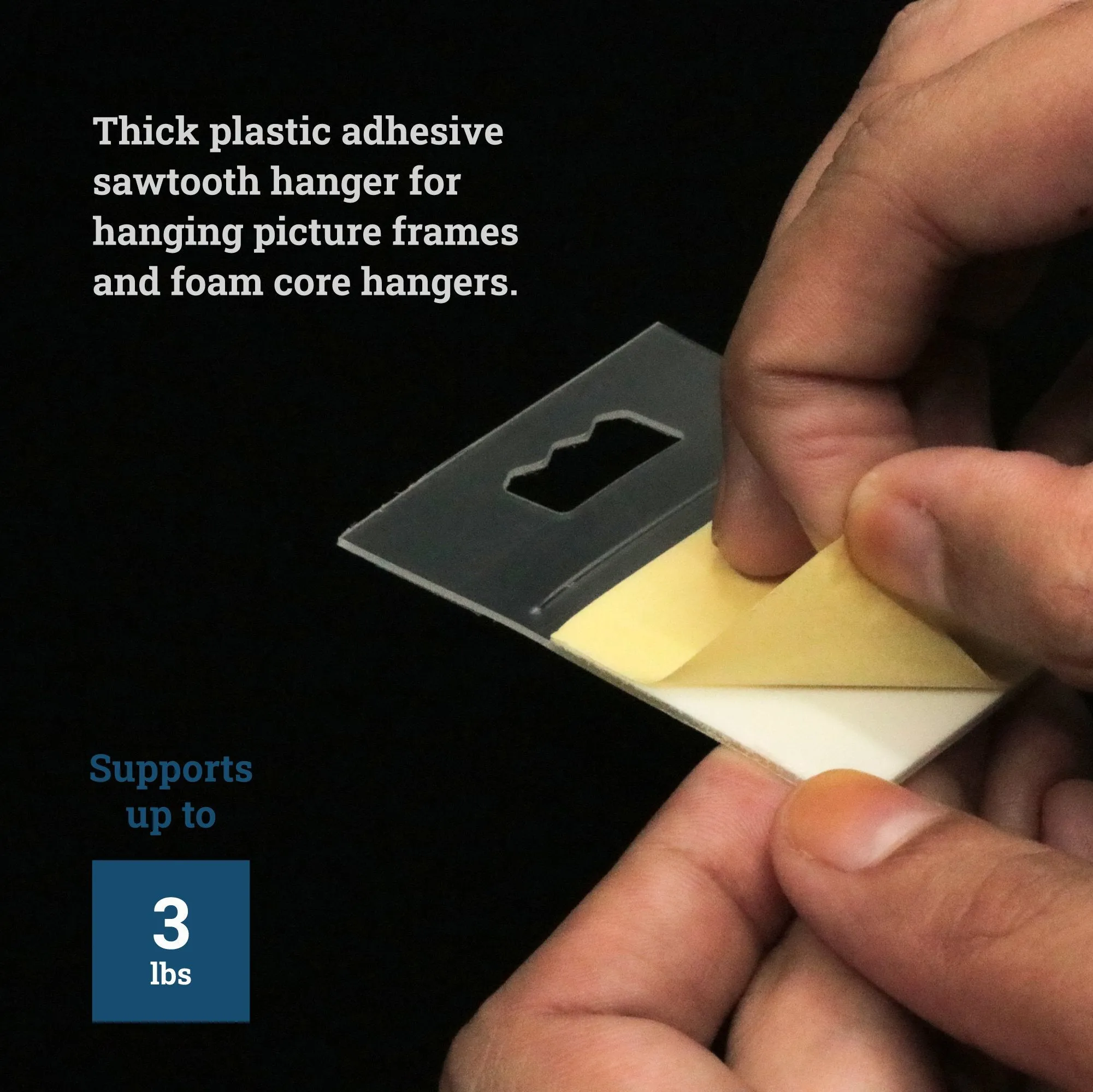 Adhesive Picture Hanger | Zig-Zag Hanger