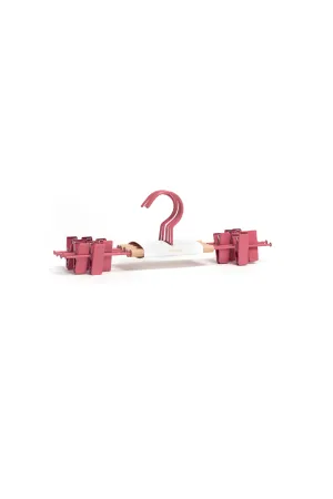 Adult Clip Hangers In Berry