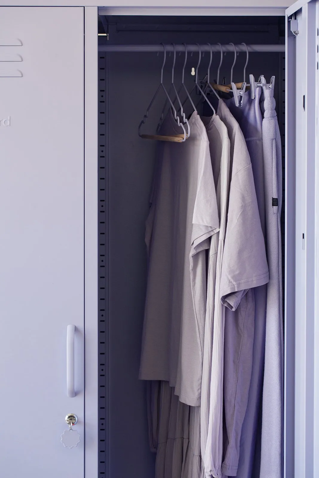 Adult Clip Hangers In Lilac