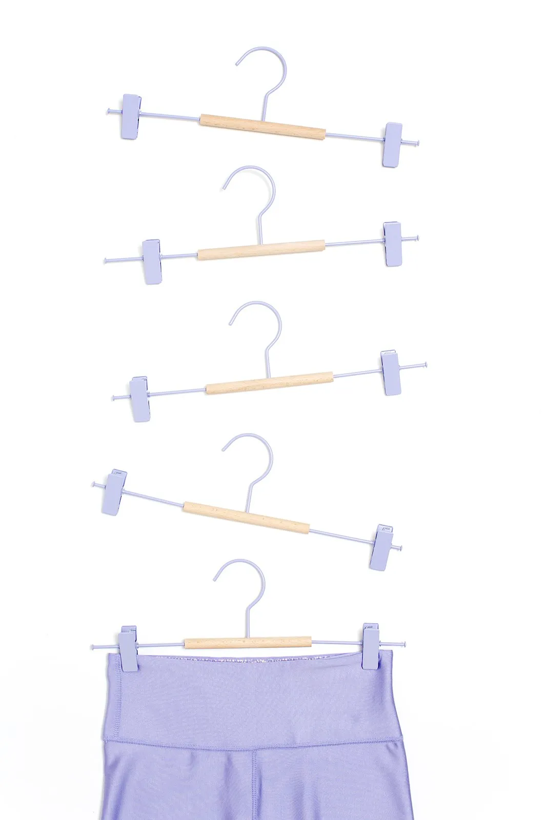 Adult Clip Hangers In Lilac
