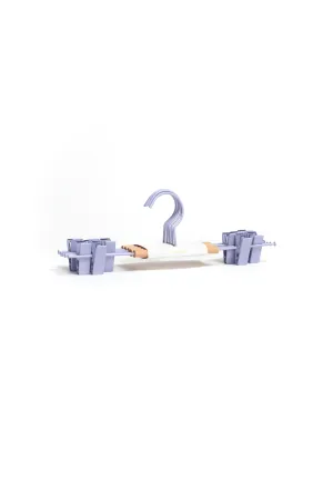 Adult Clip Hangers In Lilac