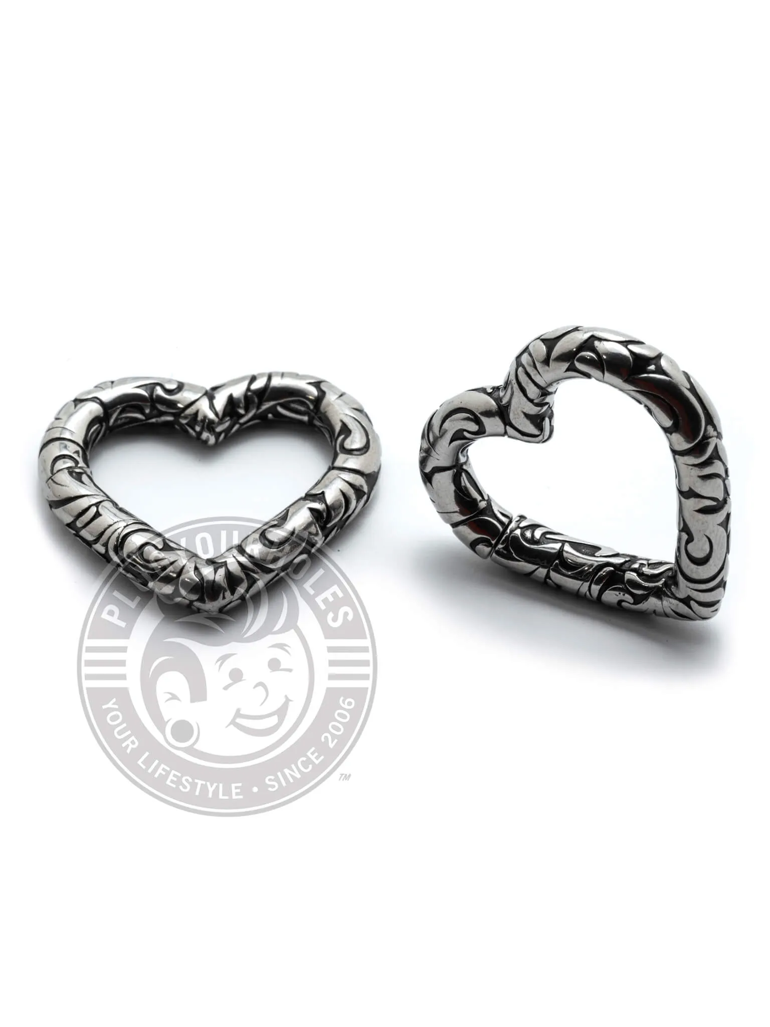 Baroque Heart Clicker Hangers