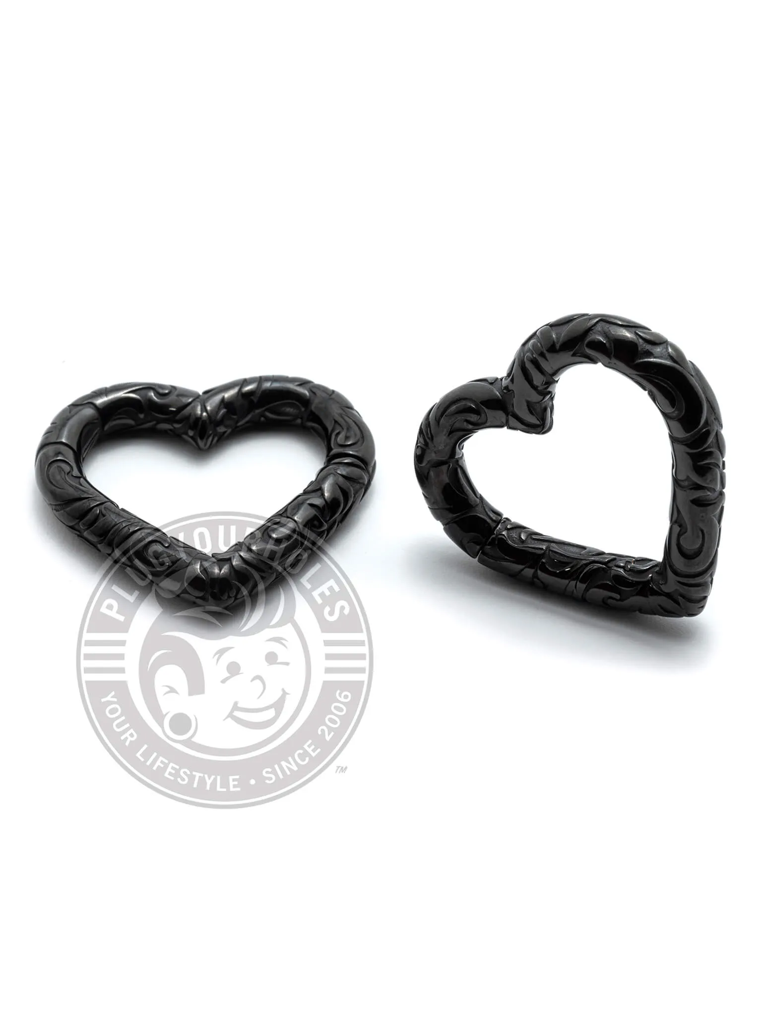 Baroque Heart Clicker Hangers