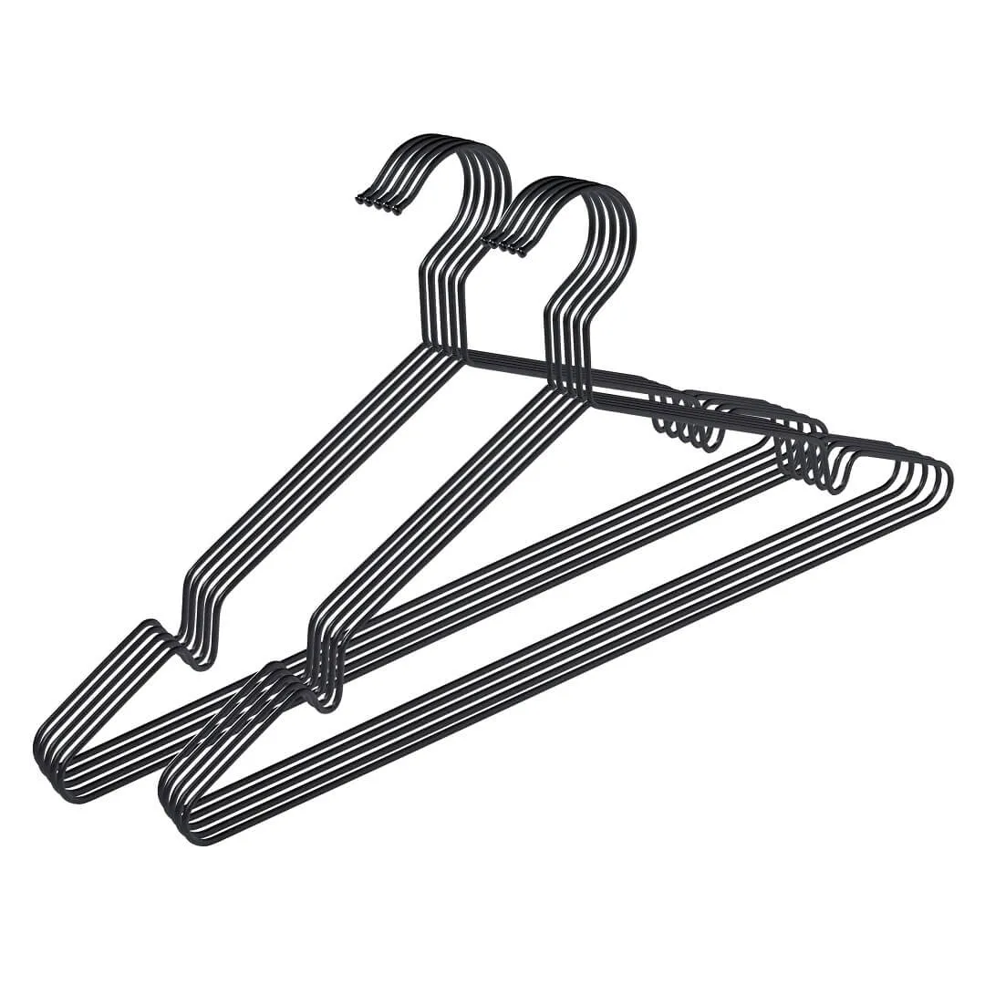 Black metal hanger – For clothes