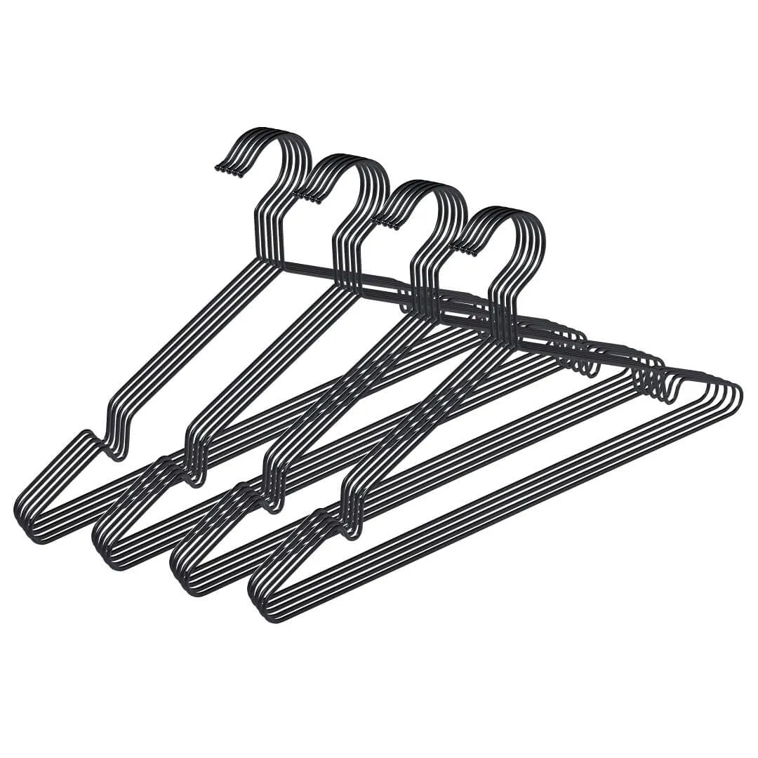 Black metal hanger – For clothes