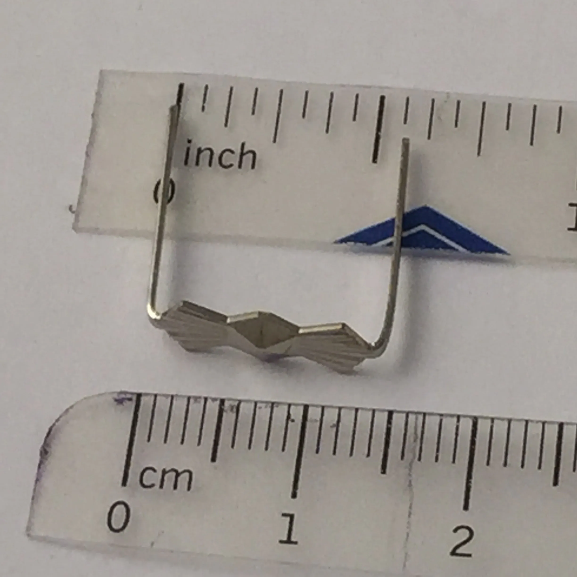 Bowtie Clip - 13mm - Chrome - Long Legs