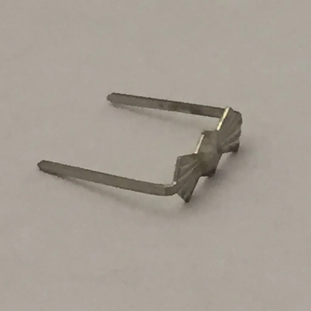 Bowtie Clip - 13mm - Chrome - Long Legs
