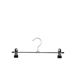 Chrome Clip Pants Hangers 3 Pack