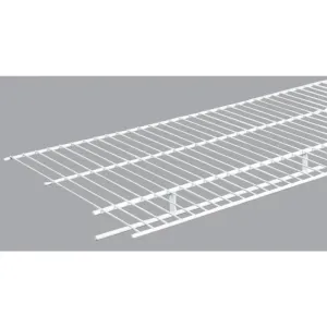 ClosetMaid 12 Ft. W. x 16 In. D. Contractor Pack Ventilated Shelf & Rod Closet Shelf, White (6-Pack)