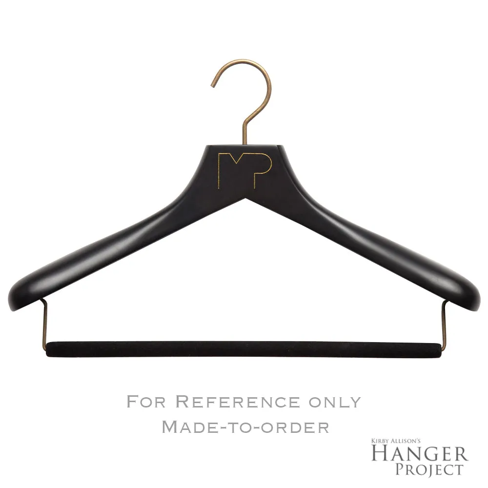 Custom Luxury Wooden Suit Hangers