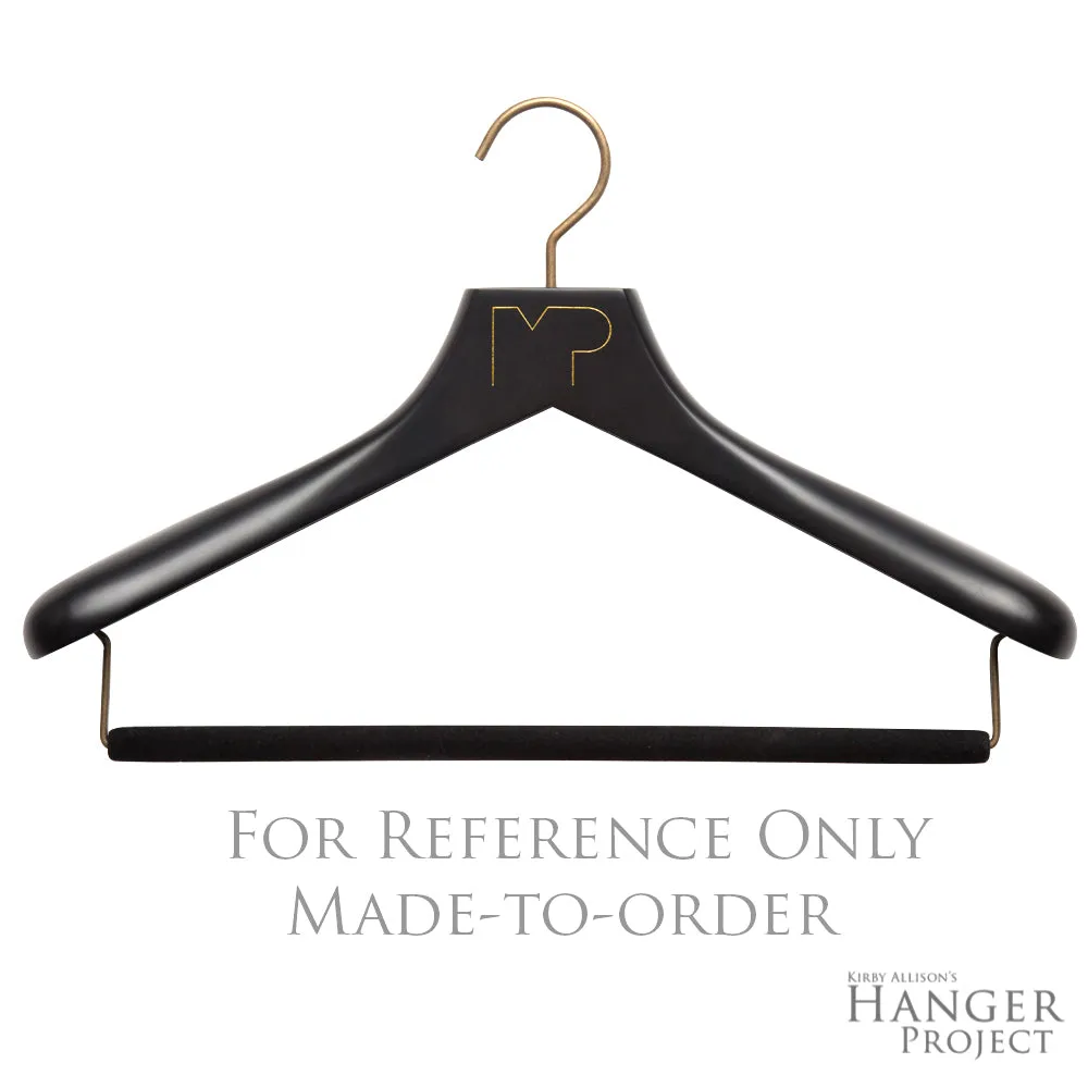 Custom Luxury Wooden Suit Hangers