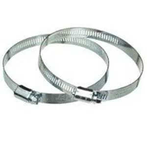 Dundas Jafine MC4ZW Worm Gear Clamp, Galvanized Steel :EA: QUANTITY: 1