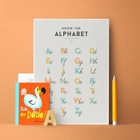 Educational Chart Alphabet