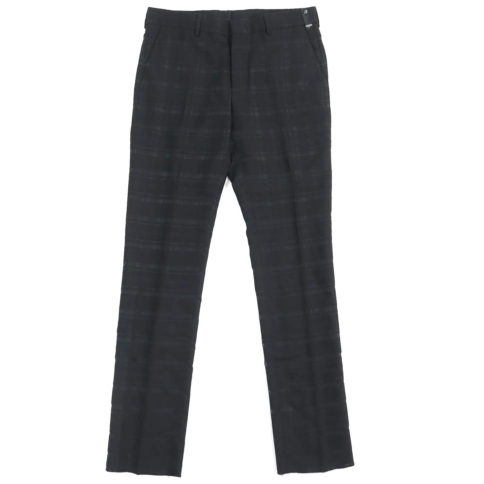 FENDI Pants FB0366 wool Black type 48