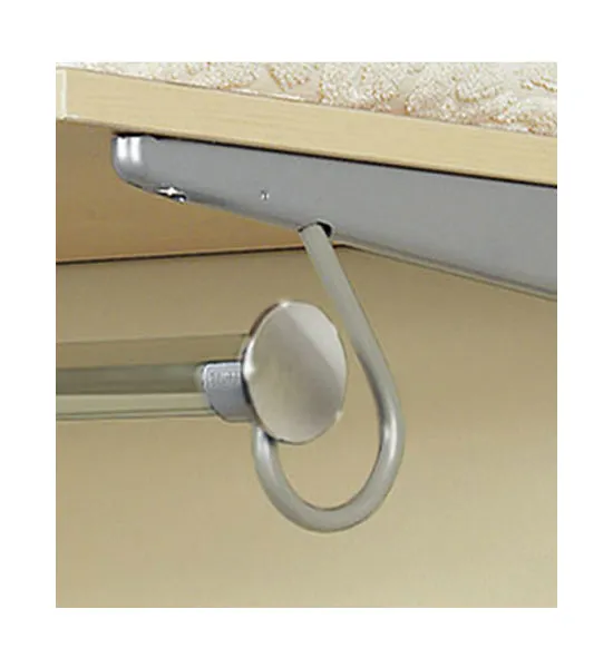 freedomRail Closet Rod Clip - Nickel
