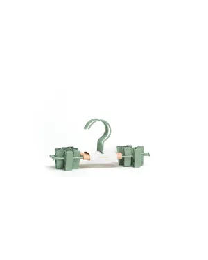 Kids Clip Hangers in Sage