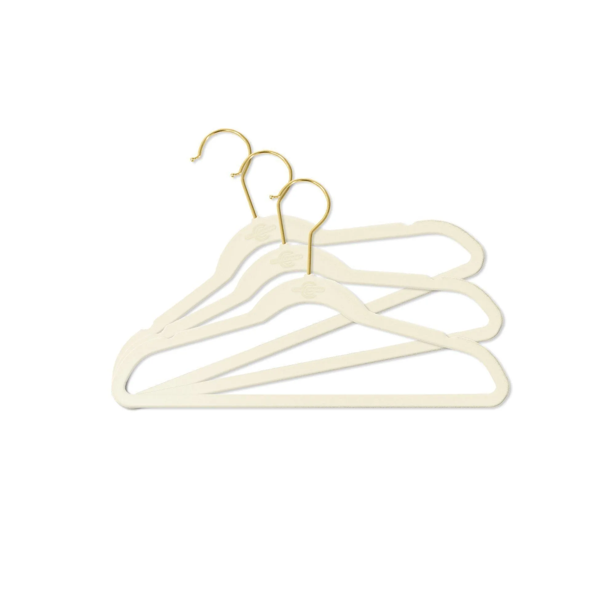 Kids Sized Premium Velvet Hangers