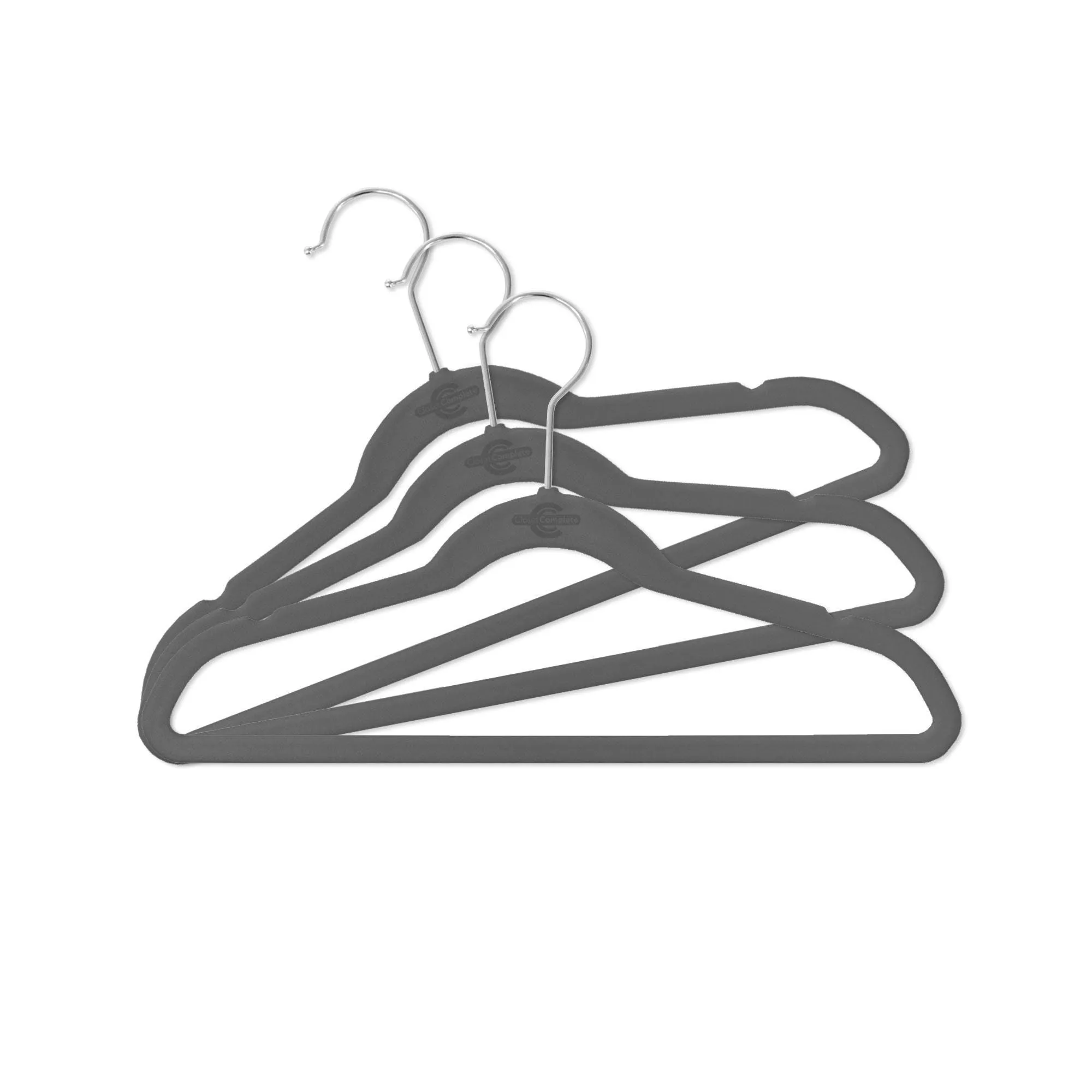 Kids Sized Premium Velvet Hangers