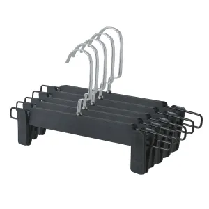 Kuber IndustriesVelvet Cloth Hanger Set of 30 with Chromed Plated Steel Hook (Ivory)