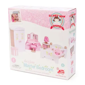 Le Toy Van Wooden Diasy Lane Master Bedroom Furniture Set