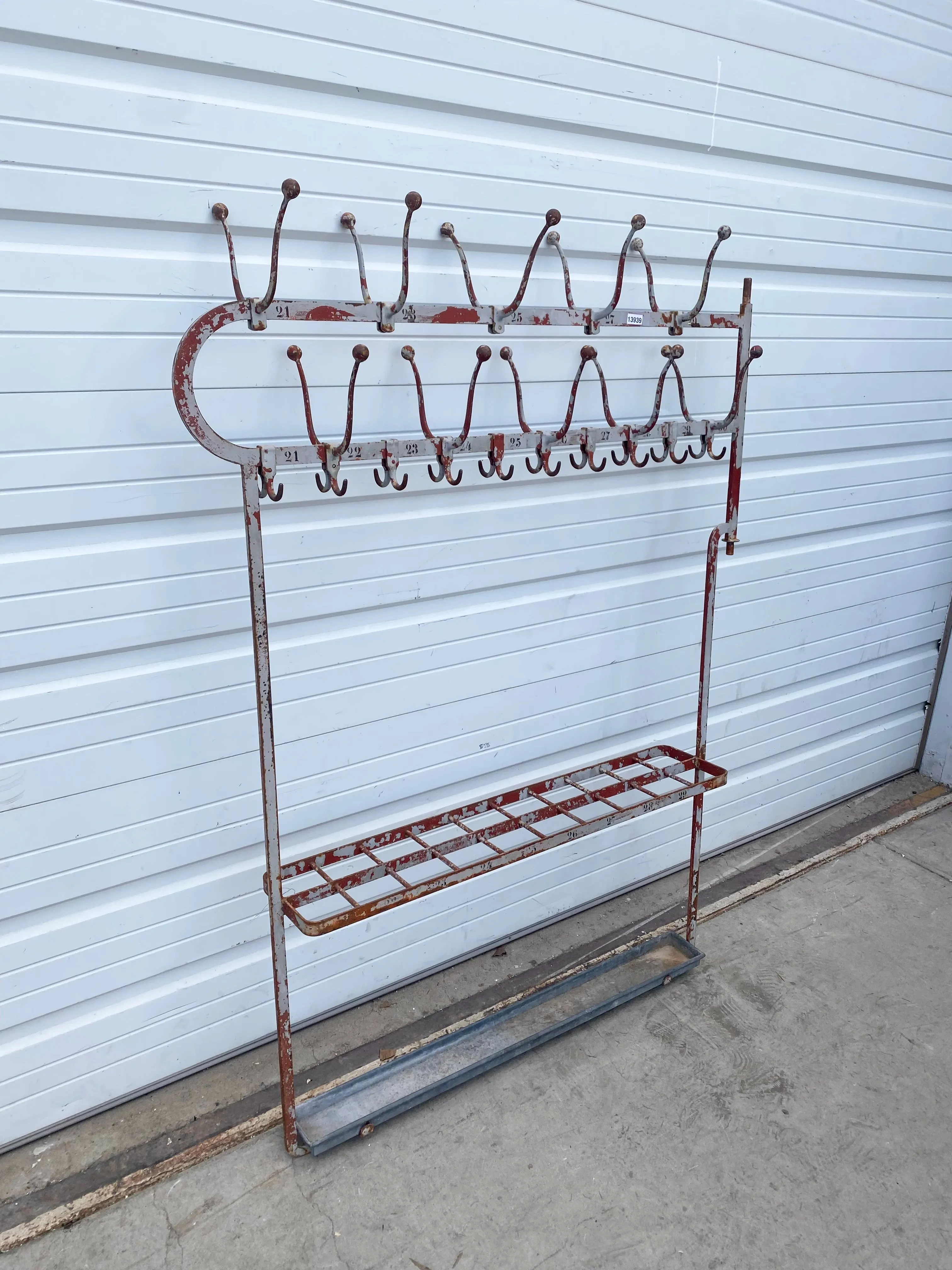 Metal Coat Rack and Umbrella Holder
