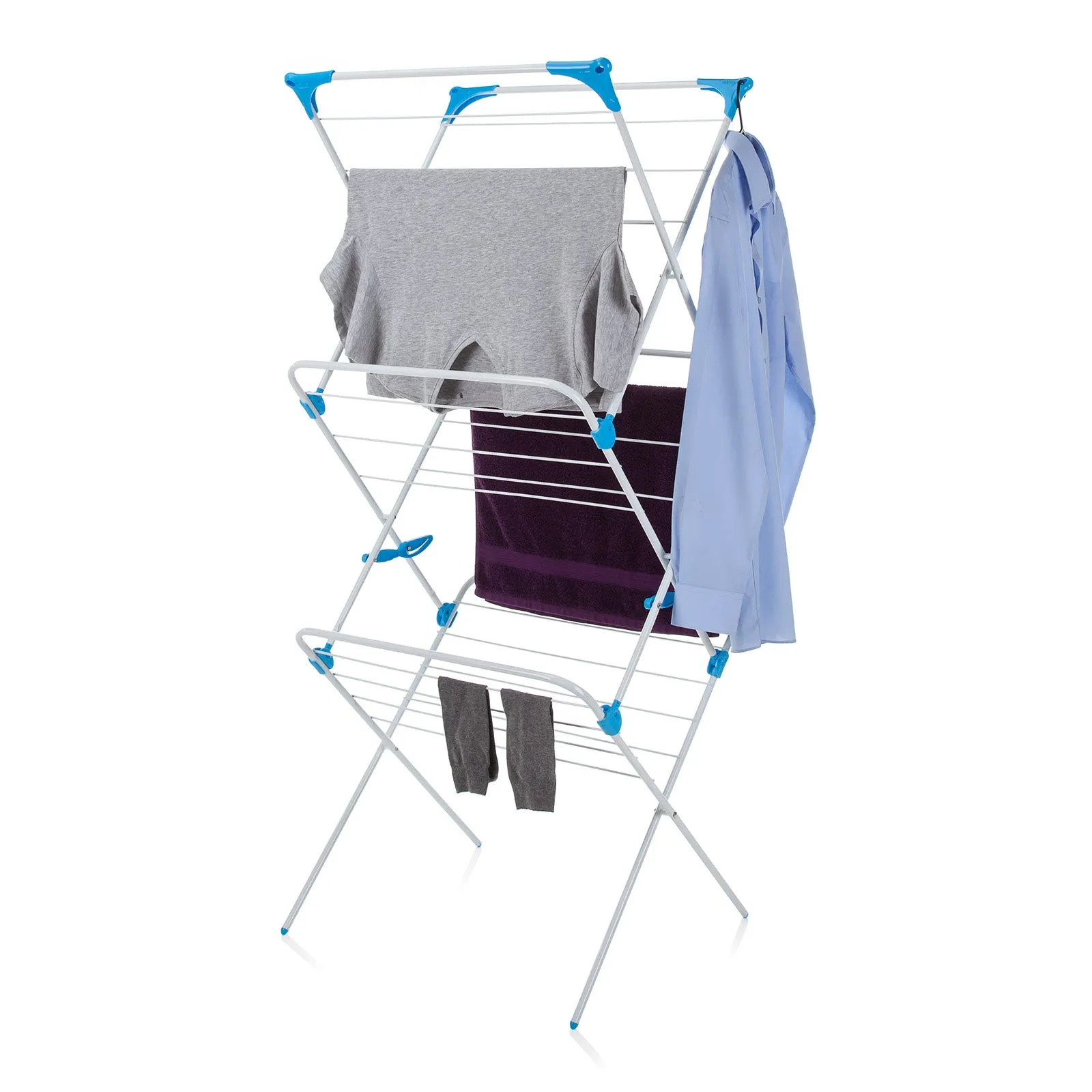 Minky 3 Tier Clothes Airer - White