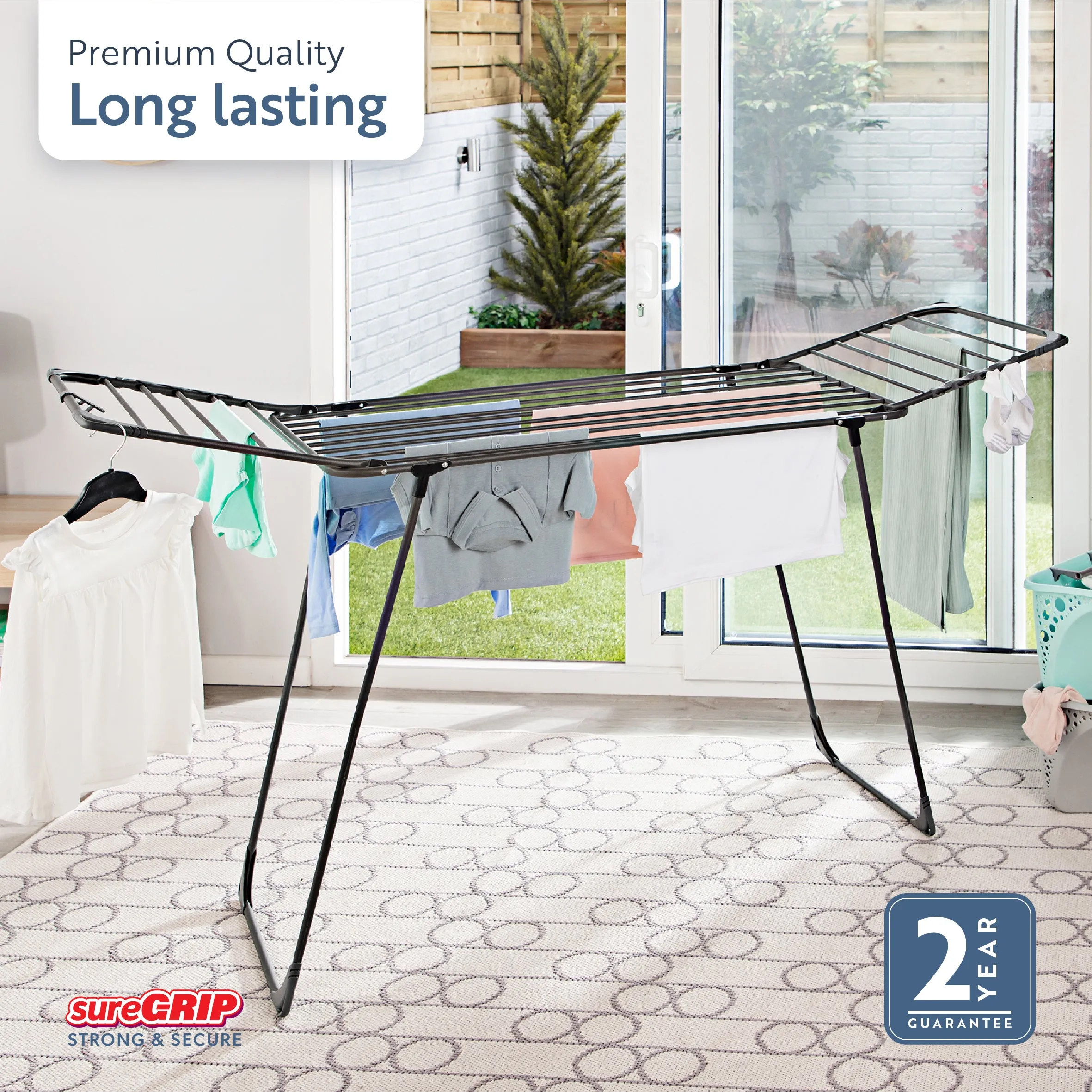 Minky Premium sureGRIP® 18m Balcony Airer