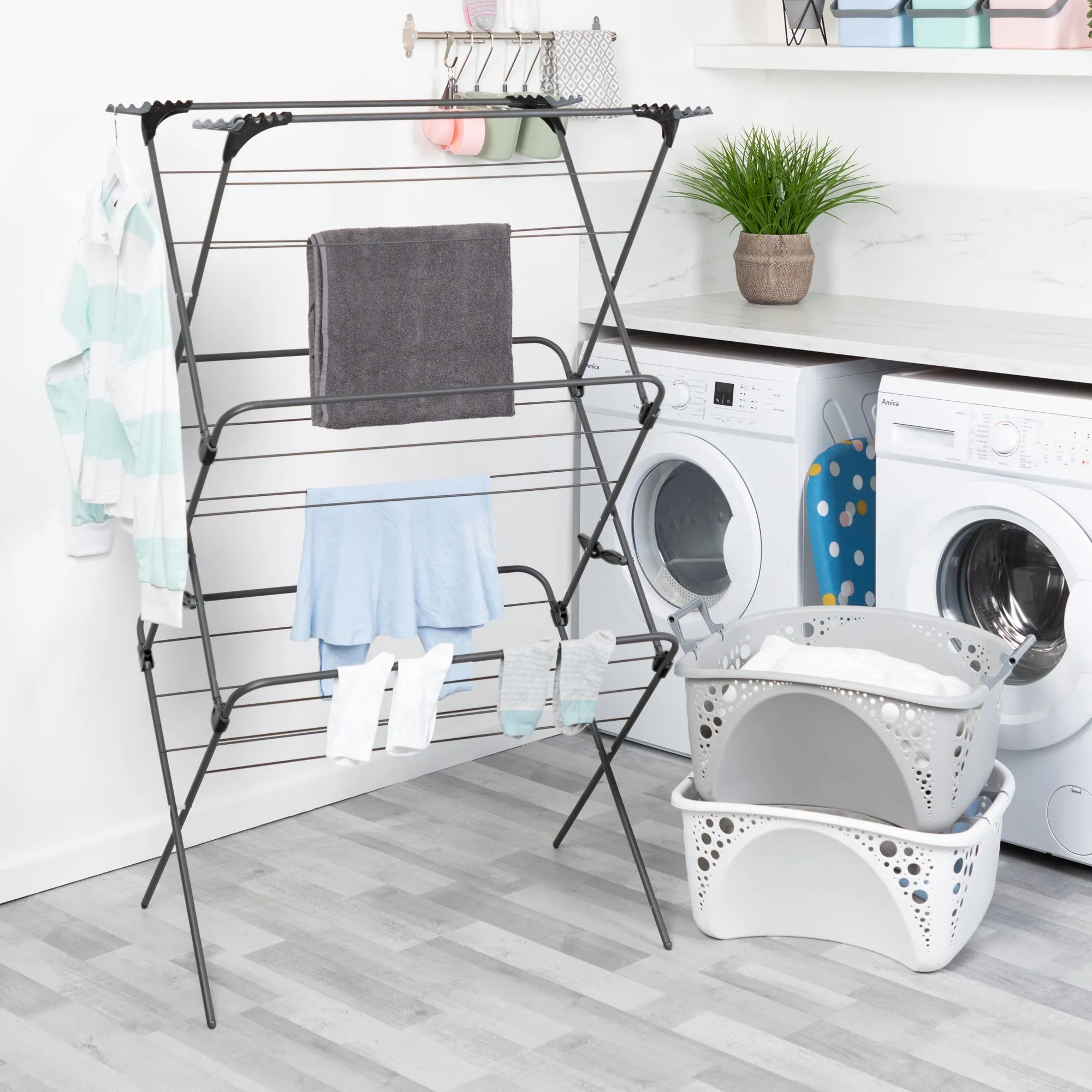 Minky Premium sureGRIP® Extra Wide 3 Tier Airer