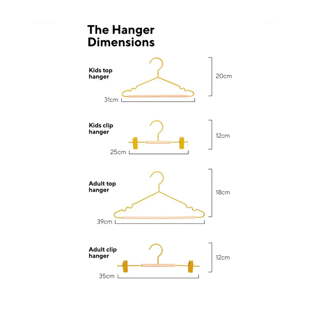 Mustard Made Kids Clip Hangers - Mustard