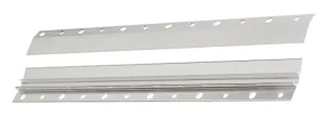 National Hardware N260-143 Heavy-Duty Hanger, 100 lb, Aluminum, Mill, 5/16 in Opening, 1/2 in Projection, Screw Mounting :EA: QUANTITY: 1