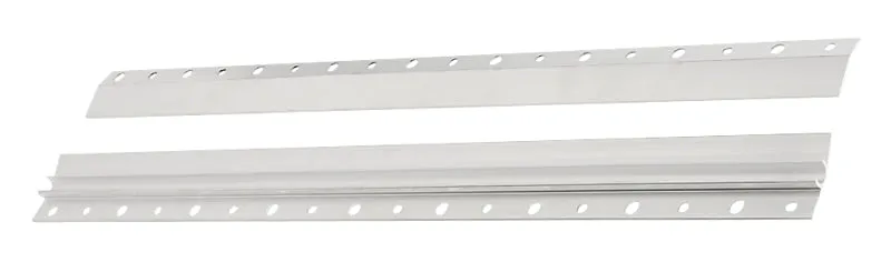 National Hardware N260-144 Heavy-Duty Hanger, 200 lb, Aluminum, Mill, 5/16 in Opening, 1/2 in Projection, Screw Mounting :EA: QUANTITY: 1