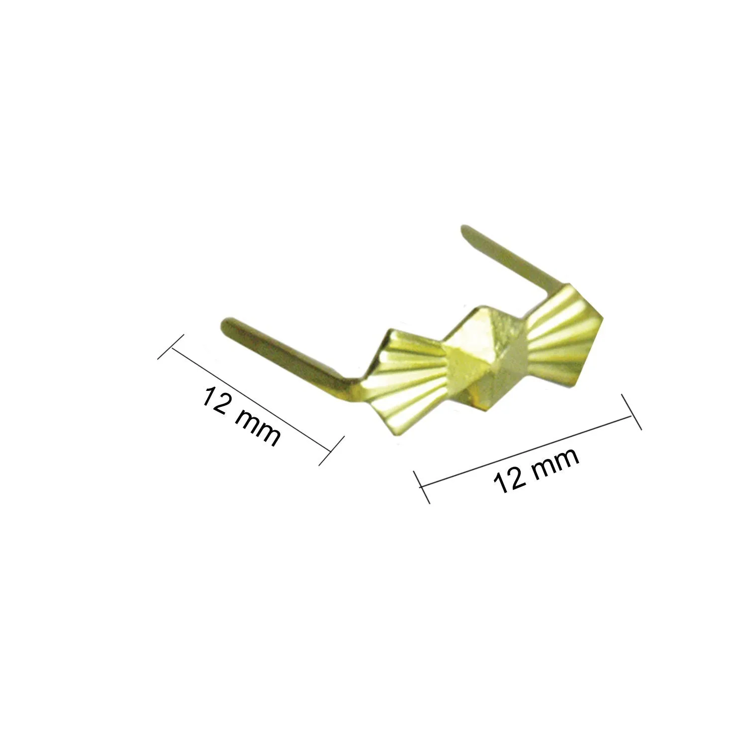 Prism Clips 12x12mm Bow-tie Hangers Crystal Connectors