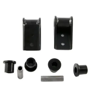 Rear Shackle Hanger System for Jeep CJ (1976-86) with YJ bushings