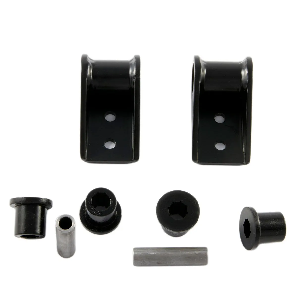 Rear Shackle Hanger System for Jeep CJ (1976-86) with YJ bushings