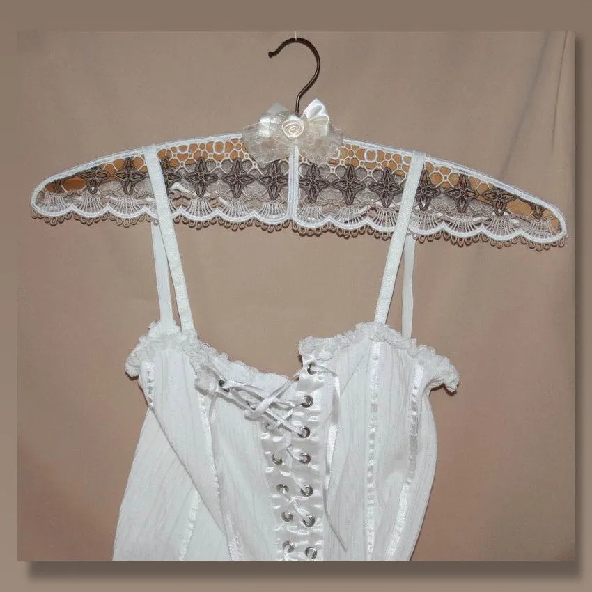 Vintage Lace Hanger Cover