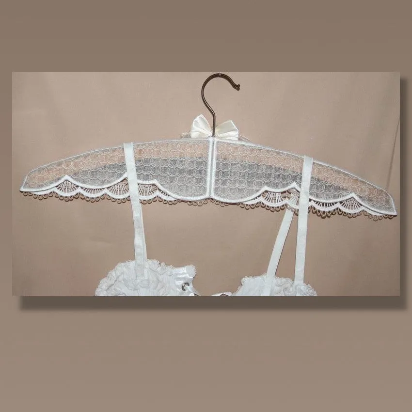 Vintage Lace Hanger Cover