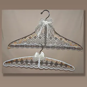 Vintage Lace Hanger Cover